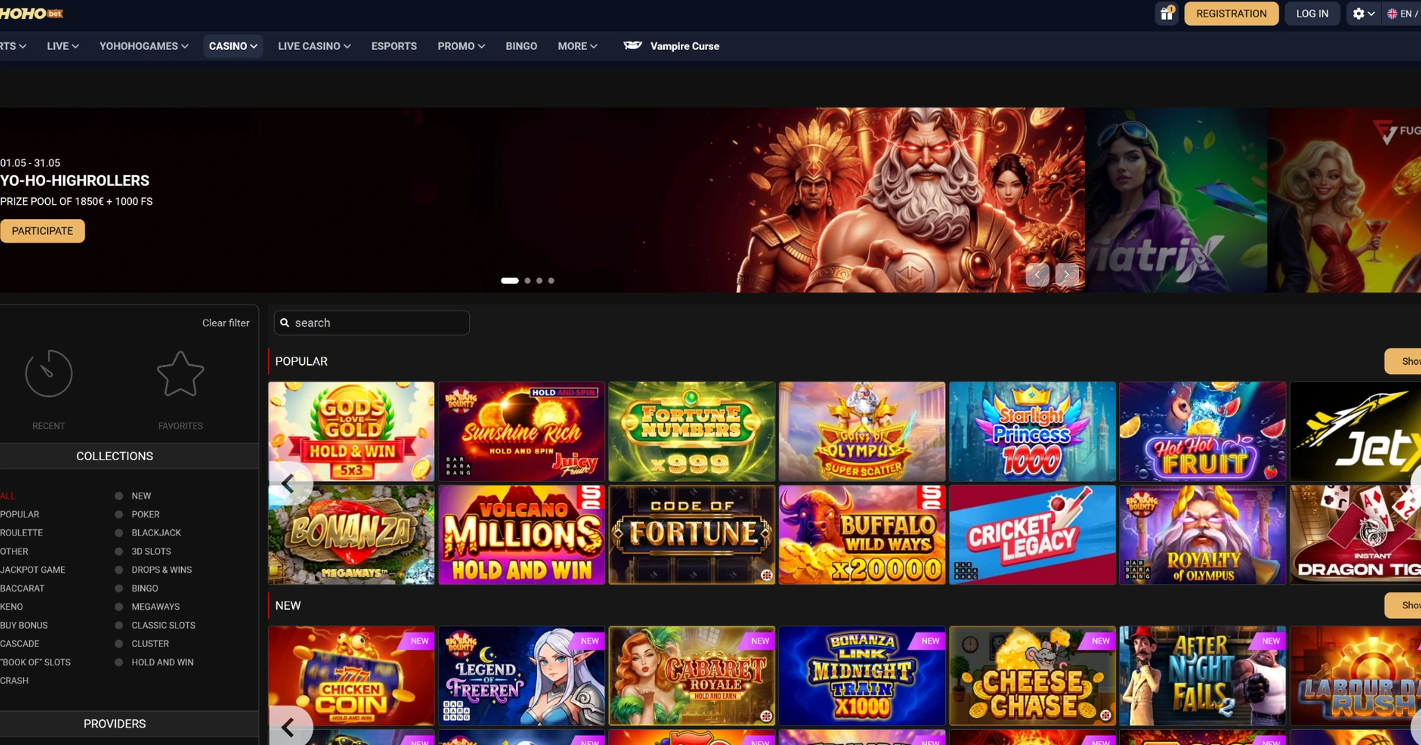 Yohoho.bet casino